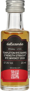 Templeton Barrel Strength Straight Rye Whiskey 2022 57,3% Vol. 0,02l