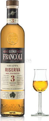 Luigi Francoli Grappa Reserve 3 Years 41,5% Vol. 0,7l