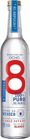 Tequila Ocho BLANCO Single Estate 40% Vol. 0,5l