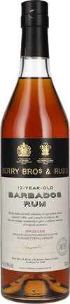 Berry Bros. & Rudd 12 Years Old BARBADOS Single Cask Rum 62,6% Vol. 0,7l