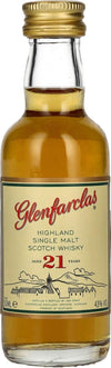 Glenfarclas 21 Years Old Highland Single Malt Scotch Whisky 43% Vol. 0,05l (Mini)