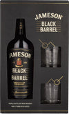 Jameson BLACK BARREL Triple Distilled Irish Whiskey 40% Vol. 0,7l in Giftbox with 2 glasses