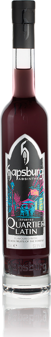 Hapsburg Absinthe QUARTIER LATIN Flavoured with Black Fruits of the Forest 53,5% Vol. 0,5l