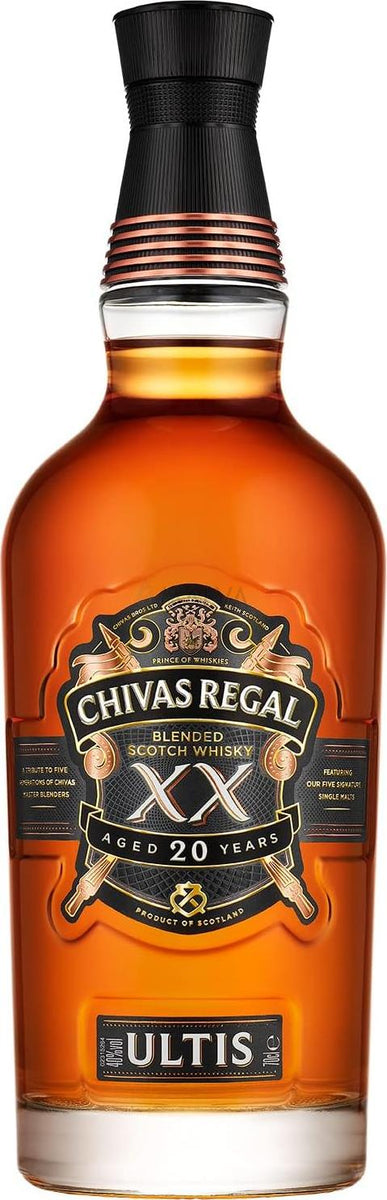 Chivas Regal ULTIS XX 40% Vol. 0,7l in Giftbox– Malva