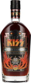 KISS 14 Years Old Hotter than Hell Ultra Premium Rum 50th Anniversary Edition 45% Vol. 0,7l