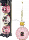 Pink 47 Pink Royal Dry Gin & Pink 47 London Dry Gin Christmas Baubles 42,3% Vol. 3x0,05l in Giftbox