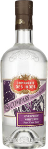 Compagnie des Indes COMPASS Dominican Republic Overproof White Rum 51,2% Vol. 0,7l