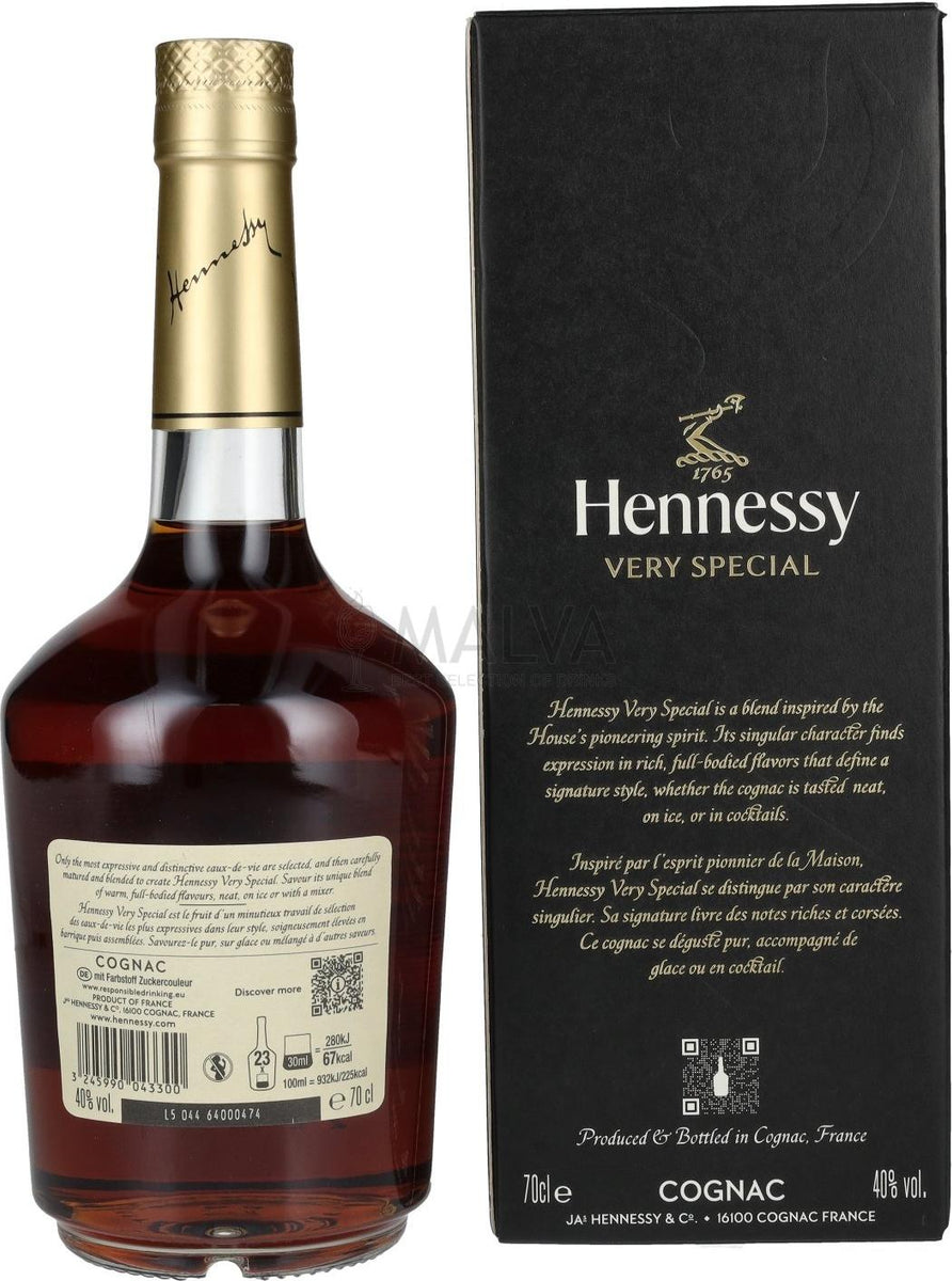 Hennessy Very Special (V.S) 0,7l in Giftbox– Malva