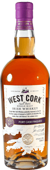 West Cork PORT CASK Single Malt Irish Whiskey 43% Vol. 0,7l in Giftbox