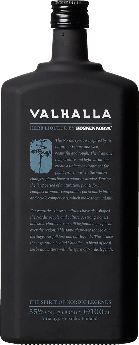 Valhalla Nordic Herbal Liqueur - Couk | Couk