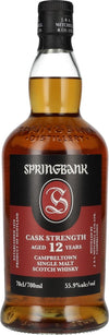 Springbank 12 Years Old CASK STRENGTH Campbeltown Single Malt Scotch Whisky 55,9% Vol. 0,7l