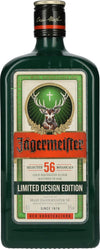 Jägermeister GREEN Limited Design Edition 35% Vol. 0,7l (Etikete so mal poškodovane)