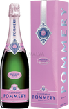 Pommery BRUT ROSÉ Champagne 12,5% Vol. 0,75l in Giftbox