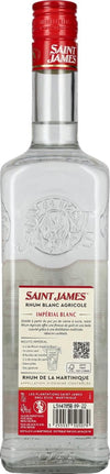 Saint James Rhum Blanc Agricole Martinique 40% Vol. 0,7l