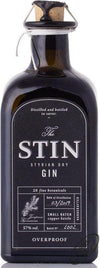 The STIN Styrian Dry Gin OVERPROOF 57% Vol. 0,5l
