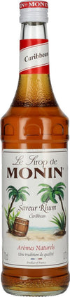 Le Sirop de MONIN CARIBBEAN RUM 0,7l