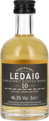 Ledaig 10 Years Old PEATED Single Malt Scotch Whisky 46,3% Vol. 0,05l (Mini)