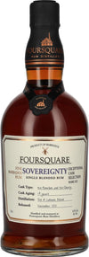 Foursquare 14 Years Old SOVEREIGNTY Single Blended Rum 62% Vol. 0,7l