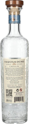 Tequila Ocho Plata CAPULIN Single Estate 40% Vol. 0,5l