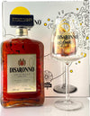 Disaronno Originale 28% Vol. 0,7l in Giftbox with Fizz glass