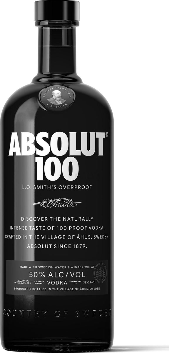 Absolut Vodka 100 50% Vol. 1l– Malva