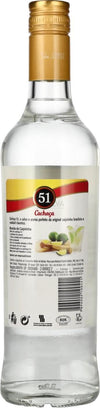 Cachaça 51 Brazil Sugar Cane Spirit 38% Vol. 0,7l