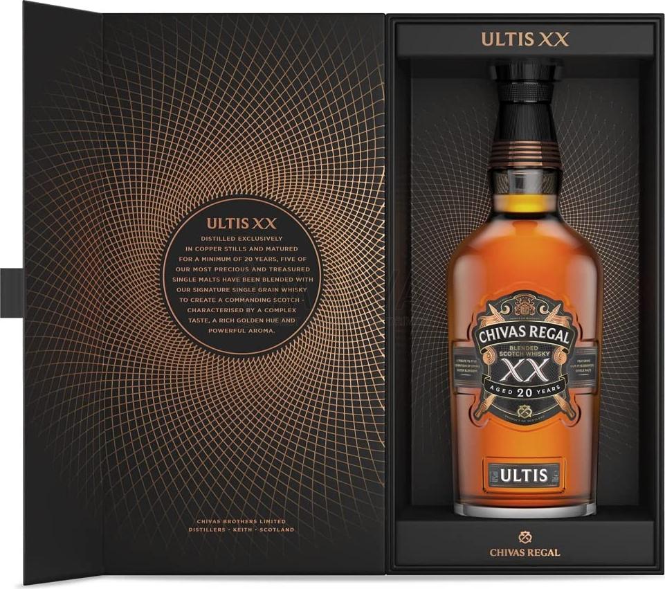 Chivas Regal ULTIS XX 40% Vol. 0,7l in Giftbox– Malva