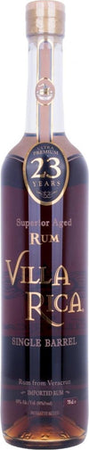 Villa Rica Rum Villa Rica Single Barrel Ultra Premium 23 Years Old Superior Aged Rum 40% Vol. 0,7l