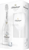 Schlumberger WHITE ICE Secco 11,5% Vol. 0,75l in Giftbox with glass