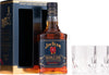 Jim Beam Double Oak Twice Barreled 43% Vol. 0,7l in Giftbox with 2 Glasses