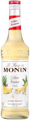 Le Sirop de MONIN YELLOW BANANE 0,7l