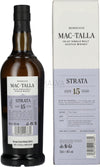 MAC-TALLA STRATA 15 Years Old Islay Single Malt Whisky 46% Vol. 0,7l in Giftbox