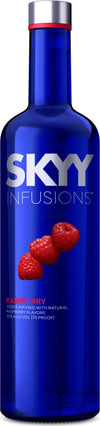 SKYY VODKA Skyy Infusions Raspberry Vodka 37,5% Vol. 0,7l