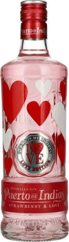 Puerto de Indias STRAWBERRY & LOVE Valentines Edition Gin 37,5% Vol. 0,7l