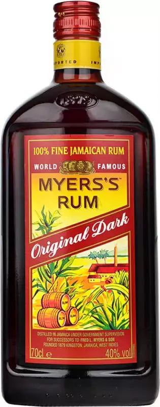 Myers's Rum Original Dark 40% Vol. 0,7l @Malva