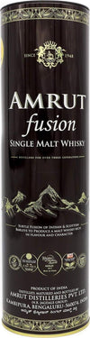 Amrut FUSION Single Malt Whisky 50% Vol. 0,7l in Tinbox