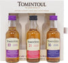 Tomintoul TRIPLE PACK (10 YO, 21 YO, 16 YO) 40% Vol. 3x0,05l