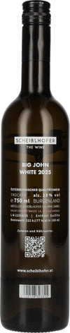 Scheiblhofer Big John White 2025 13% Vol. 0,75l