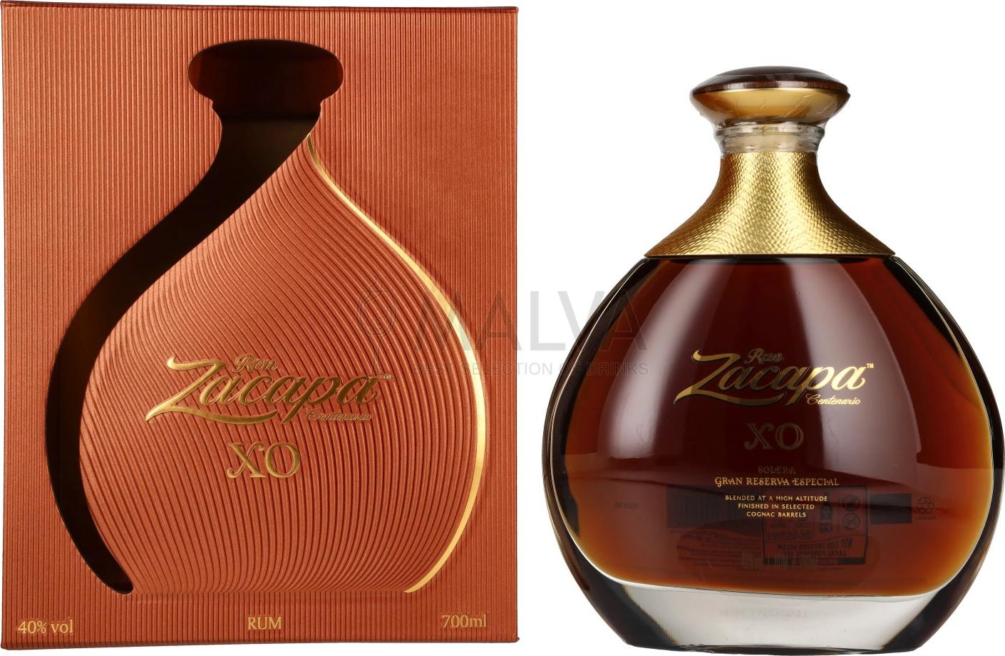 Zacapa XO 40% Vol. 0,7l in Giftbox– Malva
