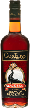 Goslings Black Seal 80 PROOF Bermuda Black Rum 40% Vol. 0,7l