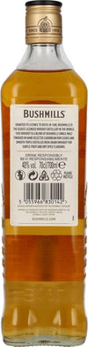Bushmills Irish Whiskey Caribbean Rum Cask Finish 40% Vol. 0,7l