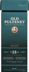 Old Pulteney 15 Years Old Single Malt Scotch Whisky 46% Vol. 0,7l in Giftbox