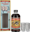 SHANKY's Whip The Original Black Liqueur and Whiskey Blend 33% Vol. 0,7l in Giftbox with 4 Shot glasses