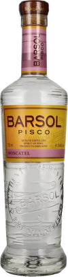 Barsol Pisco PURO MOSCATEL 41,3% Vol. 0,7l