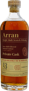 Arran 13 YO PRIVATE CASK 2010/2024 58,3% Vol. 0,7l in Giftbox