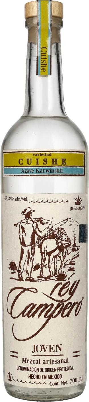 Rey Campero Mezcal CUISHE 48,3% Vol. 0,7l– Malva