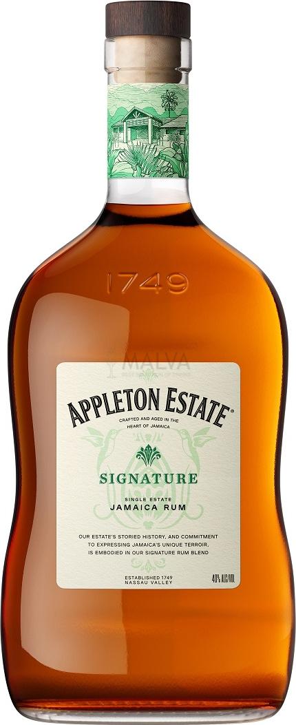 Appleton Estate Signature Blend Jamaica Rum 40% Vol. 0,7l– Malva