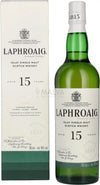Laphroaig 15 Years Old Islay Single Malt Scotch Whisky 46% Vol. 0,7l in Giftbox