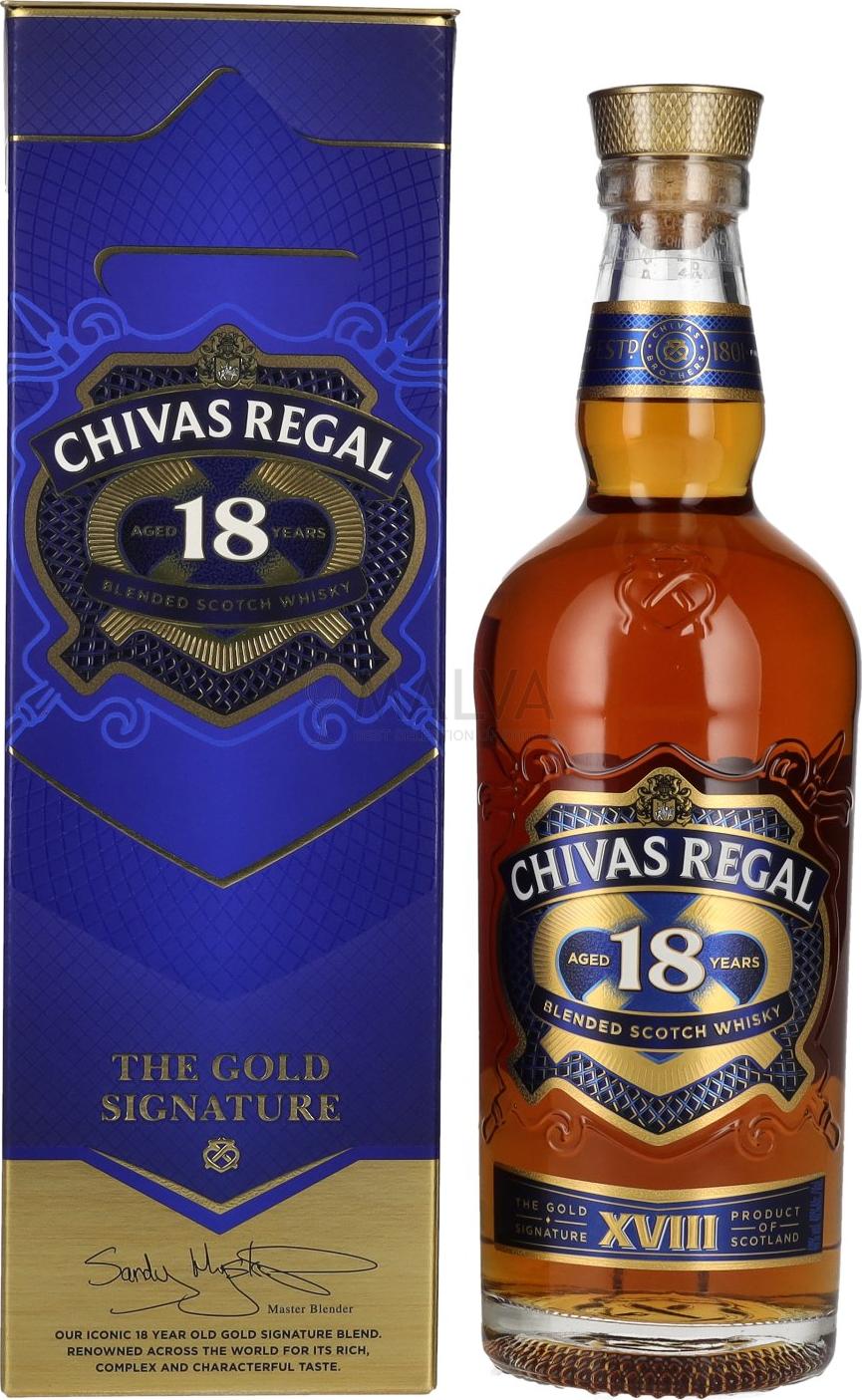 Chivas Regal 18 Years Old GOLD SIGNATURE 40% Vol. 0,7l in