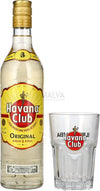 Havana Club ORIGINAL 3 YO Rum 40% Vol. 0,7l with glass